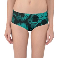 Mid-Waist Bikini Bottoms 