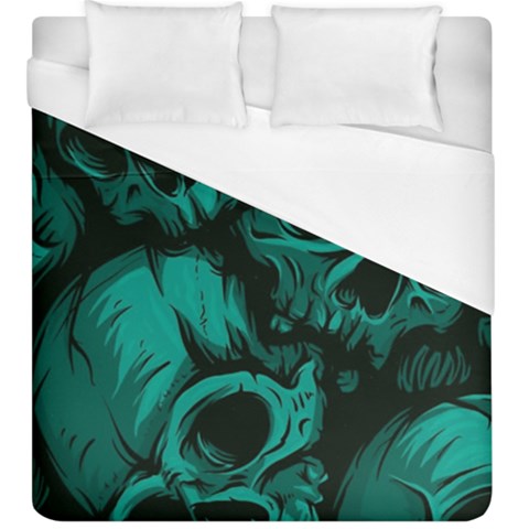 Skulls Duvet Cover (King Size) from ArtsNow.com