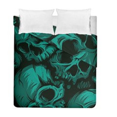 Skulls Duvet Cover Double Side (Full/ Double Size) from ArtsNow.com