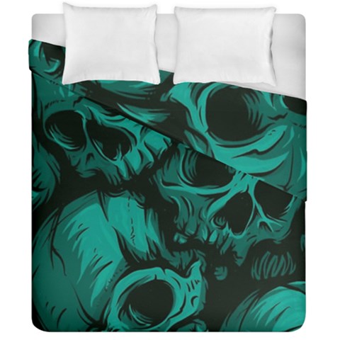 Skulls Duvet Cover Double Side (California King Size) from ArtsNow.com