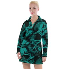 Women s Long Sleeve Casual Dress 