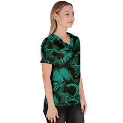 Women s V-Neck Scrub Top 