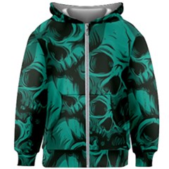 Kids  Zipper Hoodie Without Drawstring 