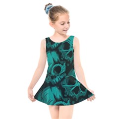 Kids  Skater Dress Swimsuit 