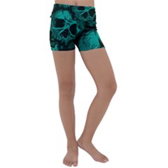 Kids  Lightweight Velour Yoga Shorts 