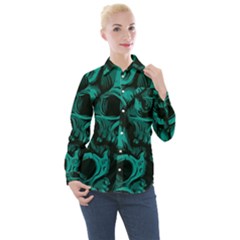 Women s Long Sleeve Pocket Shirt 