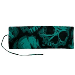 Skulls Roll Up Canvas Pencil Holder (M) from ArtsNow.com