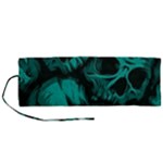 Skulls Roll Up Canvas Pencil Holder (M)