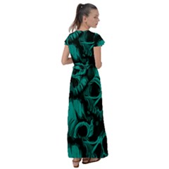 Flutter Sleeve Maxi Dress 