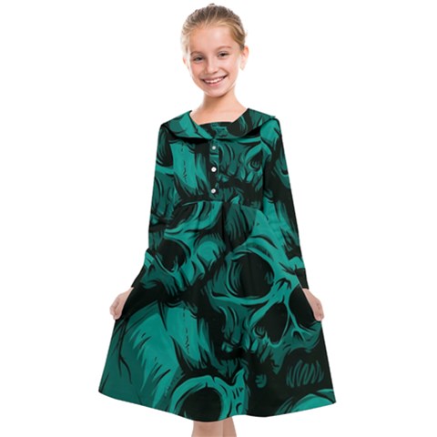 Skulls Kids  Midi Sailor Dress from ArtsNow.com