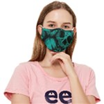 Skulls Fitted Cloth Face Mask (Adult)