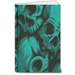 Skulls 8  x 10  Hardcover Notebook