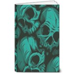 Skulls 8  x 10  Softcover Notebook