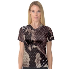 V-Neck Sport Mesh T-Shirt 