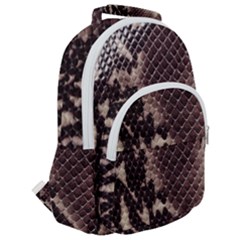 Rounded Multi Pocket Backpack 