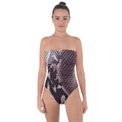 Tie Back One Piece Swimsuit 