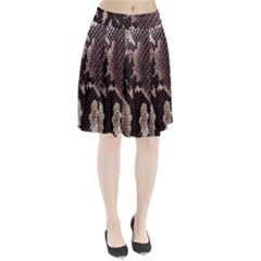 Snake Skin, Reptile Skin, Snake Skin Textures, Brown Snake Pleated Skirt from ArtsNow.com