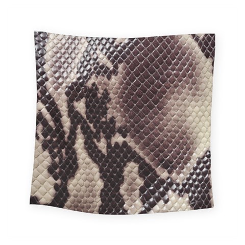 Snake Skin, Reptile Skin, Snake Skin Textures, Brown Snake Square Tapestry (Small) from ArtsNow.com