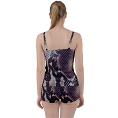 Tie Front Two Piece Tankini 