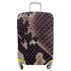 Snake Skin, Reptile Skin, Snake Skin Textures, Brown Snake Luggage Cover (Medium) from ArtsNow.com