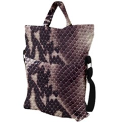 Fold Over Handle Tote Bag 