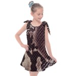 Snake Skin, Reptile Skin, Snake Skin Textures, Brown Snake Kids  Tie Up Tunic Dress