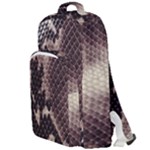 Snake Skin, Reptile Skin, Snake Skin Textures, Brown Snake Double Compartment Backpack