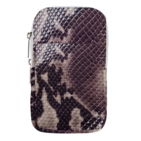 Snake Skin, Reptile Skin, Snake Skin Textures, Brown Snake Waist Pouch (Large) from ArtsNow.com