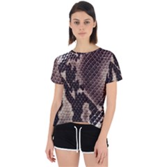 Open Back Sport T-Shirt 