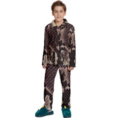 Kids  Long Sleeve Velvet Pajamas Set 