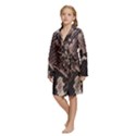 Kids  Long Sleeve Velvet Lounge Robe 