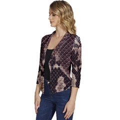 Women s Casual 3/4 Sleeve Spring Jacket 