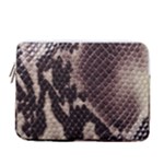 Snake Skin, Reptile Skin, Snake Skin Textures, Brown Snake 13  Vertical Laptop Sleeve Case With Pocket