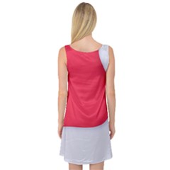 Sleeveless Satin Nightdress Back