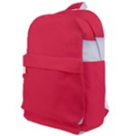 White Red Ripples Classic Backpack