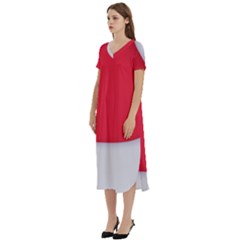 T-Shirt Midi Dress With Pockets 