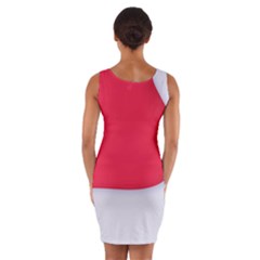 Wrap Front Bodycon Dress 