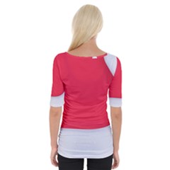 Wide Neckline T-Shirt 