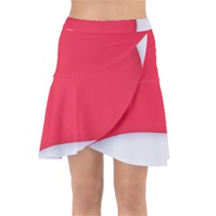 Wrap Front Skirt 