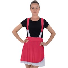 Velvet Suspender Skater Skirt 