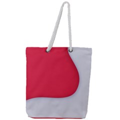 Full Print Rope Handle Tote (Large) 