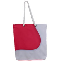 Full Print Rope Handle Tote (Large) 