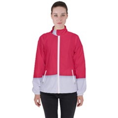 Women s High Neck Windbreaker 