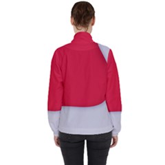 Women s High Neck Windbreaker 