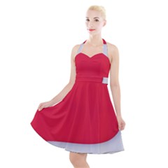 Halter Party Swing Dress  