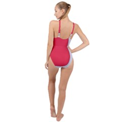 High Neck One Piece Swimsuit 