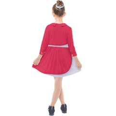 Kids  Quarter Sleeve Shirt Dress 