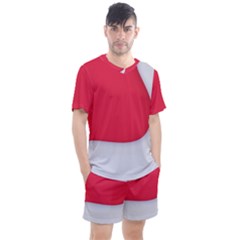 Men s Mesh T-Shirt and Shorts Set 