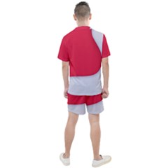 Men s Mesh T-Shirt and Shorts Set 