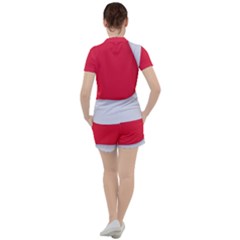 Women s Mesh T-Shirt and Shorts Set 